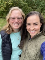 Gallery Photo of nutrition client and I meeting for a walk at a local bike trail!