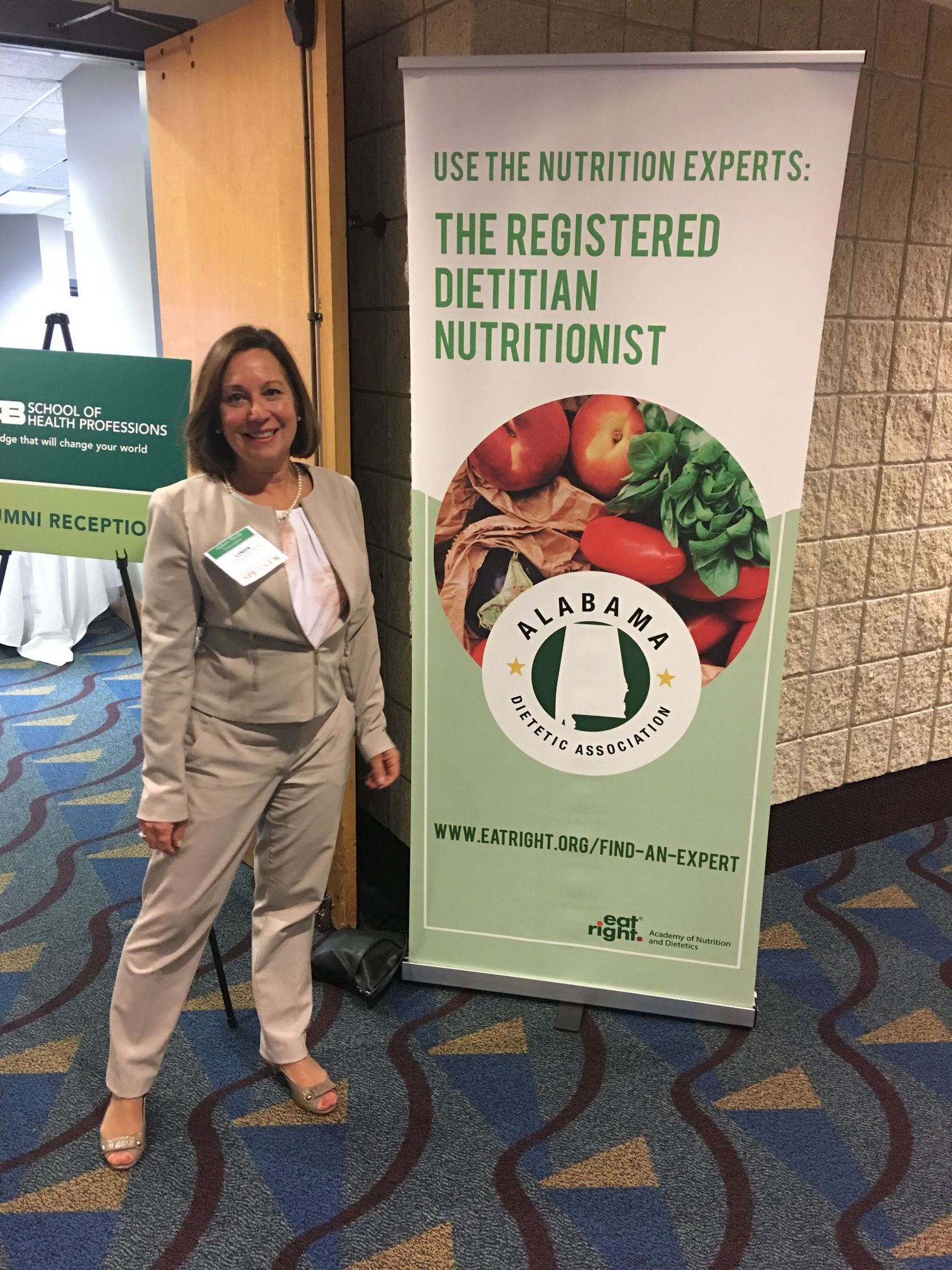 Gallery Photo of Speaking at the Alabama Academy of Nutrition and Dietetics, entitled, Harness Your Brain Power with a Plant Based Diet