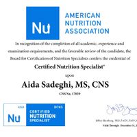 Gallery Photo of CNS Credential