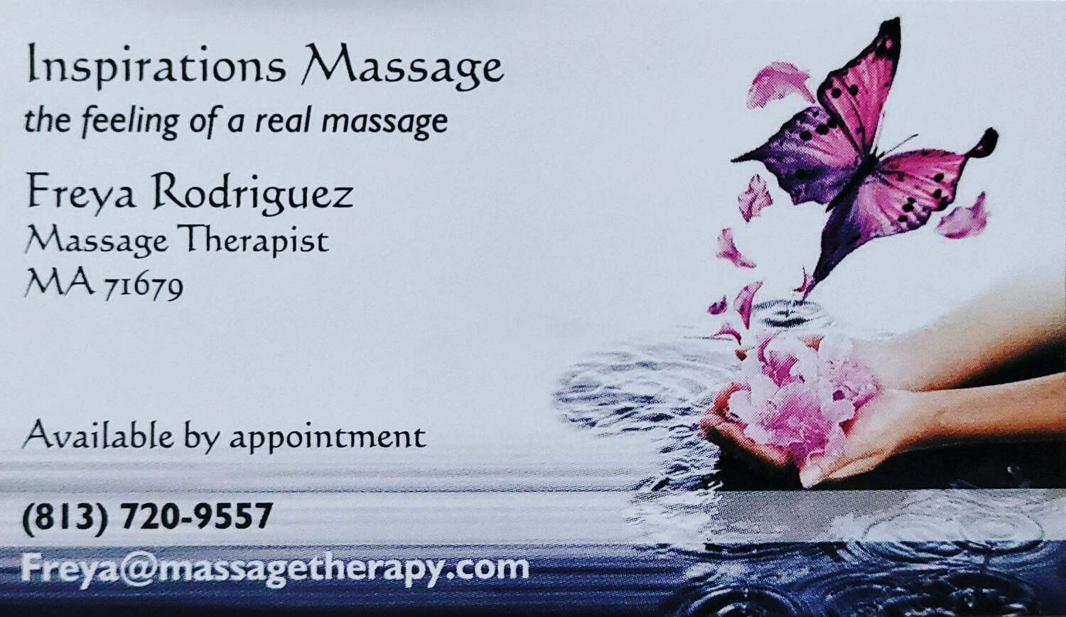 Inspirations Massage, Massage Therapist, Tampa, FL, 33614
