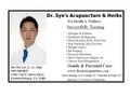 Photo of Dr.Syn's Acupuncture Clinic, Acupuncturist in Annandale, VA