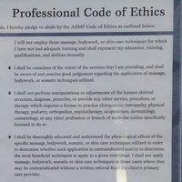 Gallery Photo of Associated Bodywork & Massage Professionals Code of Ethics