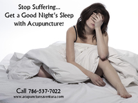 Gallery Photo of Can't get to sleep? Let acupuncture work for you. Many of our patients start sleeping better within a few treatments.