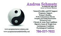 Gallery Photo of Andrea Schmutz is a doctor of oriental medicine practicing in Aventura Florida. Her specialty is women's wellness, including infertility.