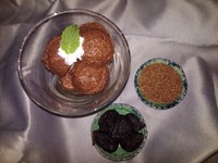 Gallery Photo of Decadent Chocolate Fig Pudding made with Mission Figs and gluten-free Teff grains