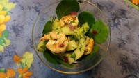 Gallery Photo of Cucumber Shrimp Salad with Watercress
