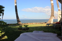 Gallery Photo of Private houses next to the beach provide the best beachside option for massage