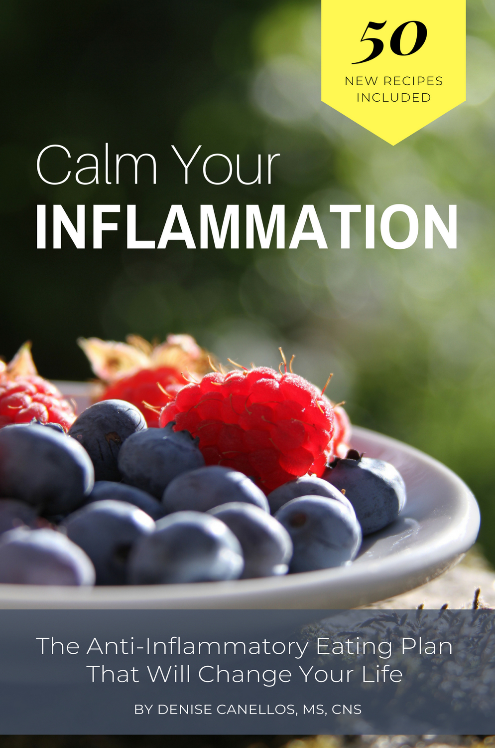 Gallery Photo of My first book, Calm Your Inflammation, is available on Amazon. It provides a simple eating plan and recipes to make eating well achievable and tasty.
