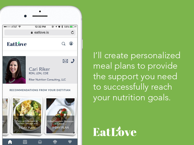 Gallery Photo of I  can create meal plans just for you and your nutritional needs. Makes healthy eating easier and less stressful!