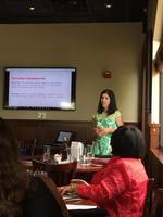 Gallery Photo of Giving a presentation on how women can balancing their hormones naturally!