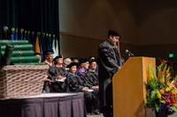 Gallery Photo of Dr. Reed as speaker to his Naturopathic graduating class.