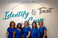 Gallery Photo of The physicians at Desert Wellness Center  (right to left, Dr. Wallace, Dr. Wayne, Dr. Lussier,  Dr. Ezrre, Dr. Cronin)