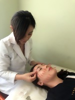 Gallery Photo of Facial rejuvenating acupuncture health body and radiant youthful skin