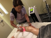 Gallery Photo of High Radio Frequency Machine Modernized moxa, sliding cupping & guasha. It will increase the blood circulation and promote drainage lymphatic system