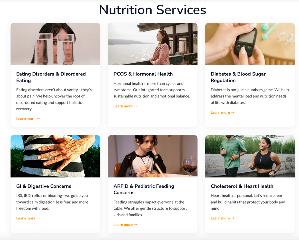 Services I can help with!