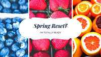 Gallery Photo of We all need to reset and refocus!  What do you need to look at more closely in your diet?