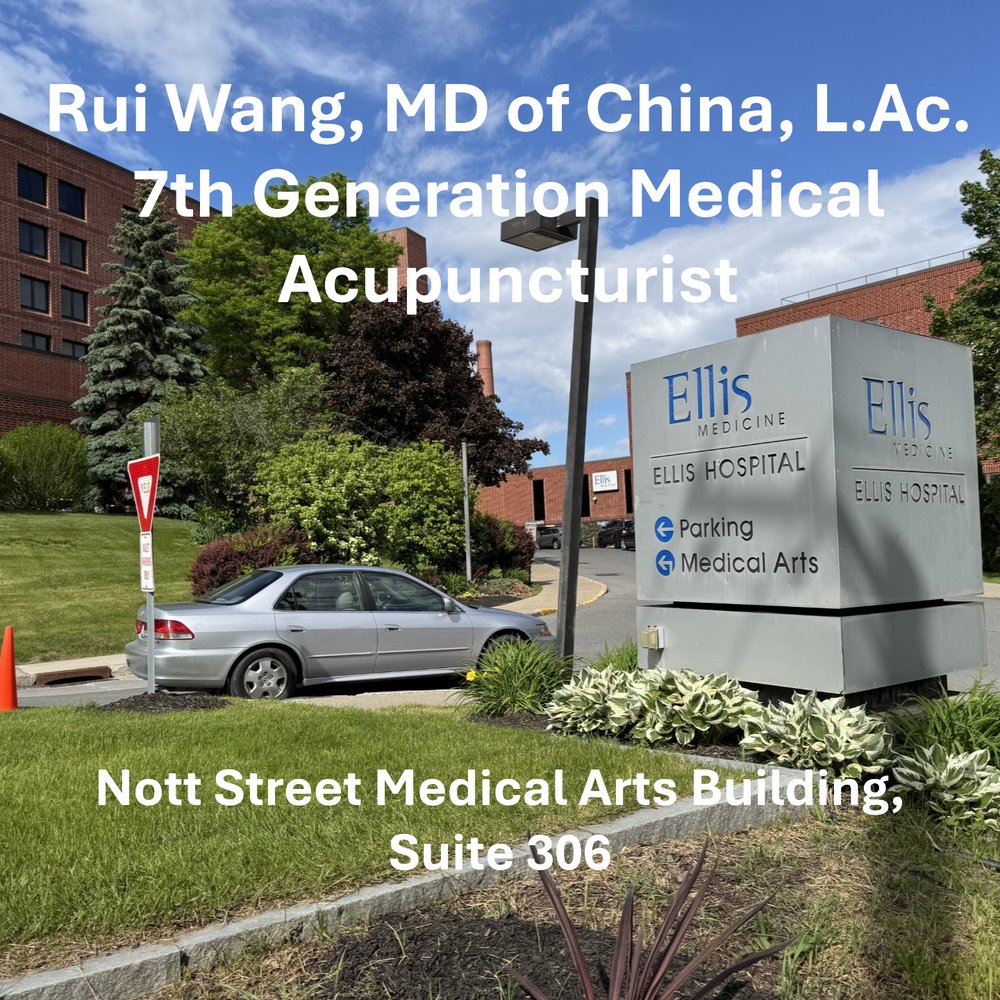 7th generation acupuncturist, Dr. Rui Wang, the director of Acupuncture Center USA