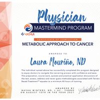 Gallery Photo of Metabolic Approach to Cancer Masterclass-Certificate of Completion 
