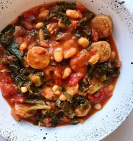 Gallery Photo of White Bean, Sausage, and Kale Soup