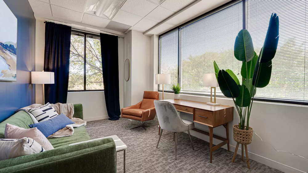 The office is in a comfortable environment to help clients feel relaxed and welcome.