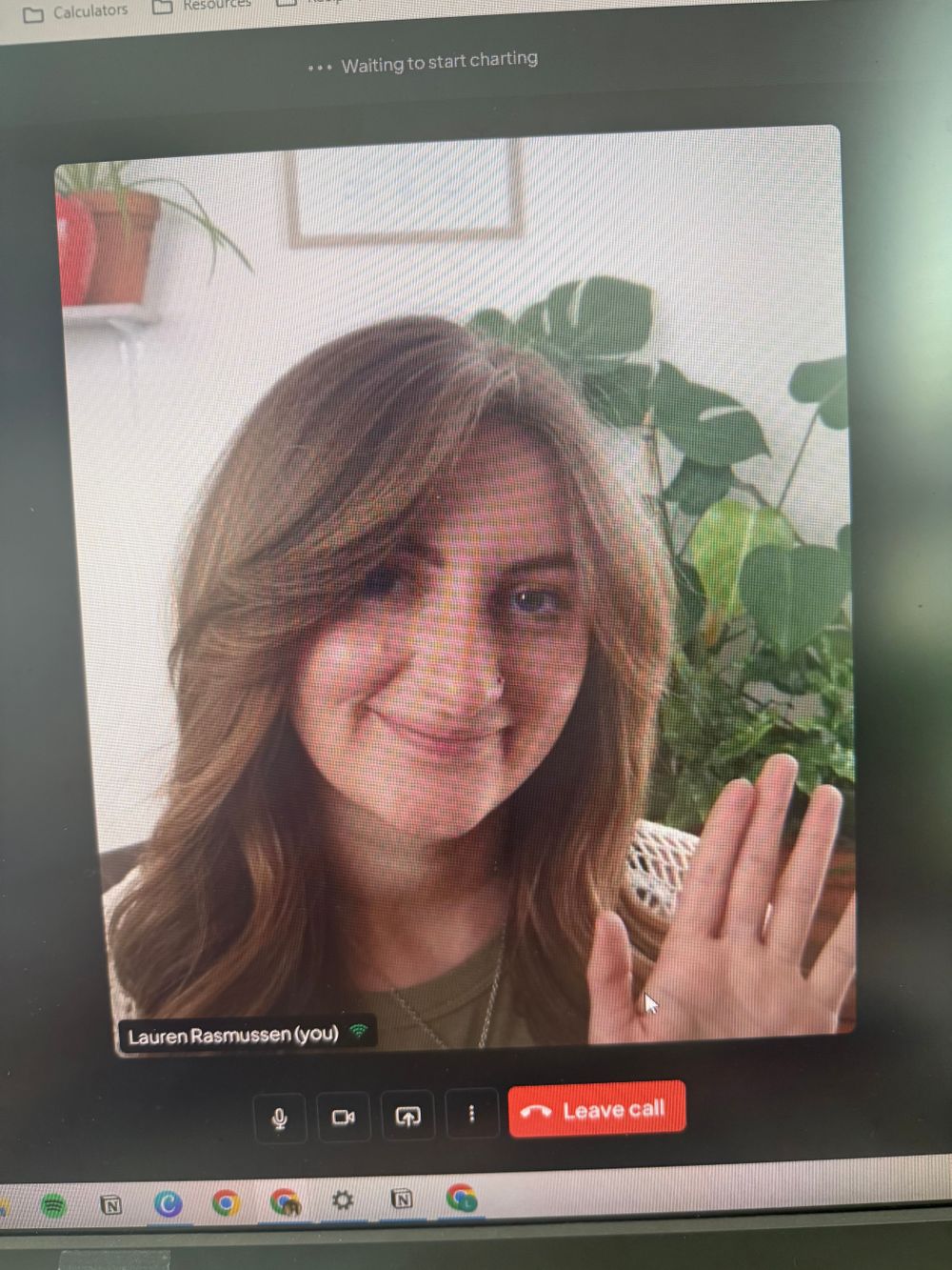 This is what you'll see when we meet virtually!