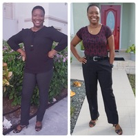 Gallery Photo of Tanya lost 18 lbs with decreasing her portions and exercising consistently.
